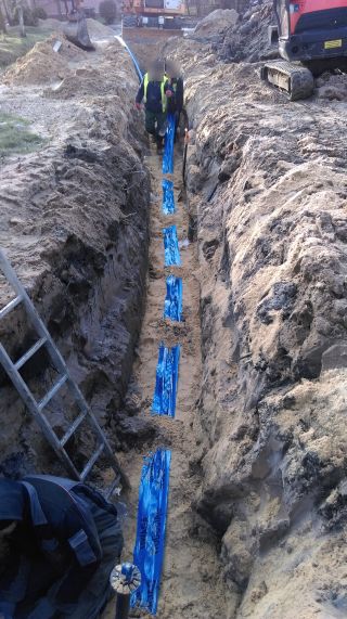 Sieć wodociągowa Kolonia Borek (2)